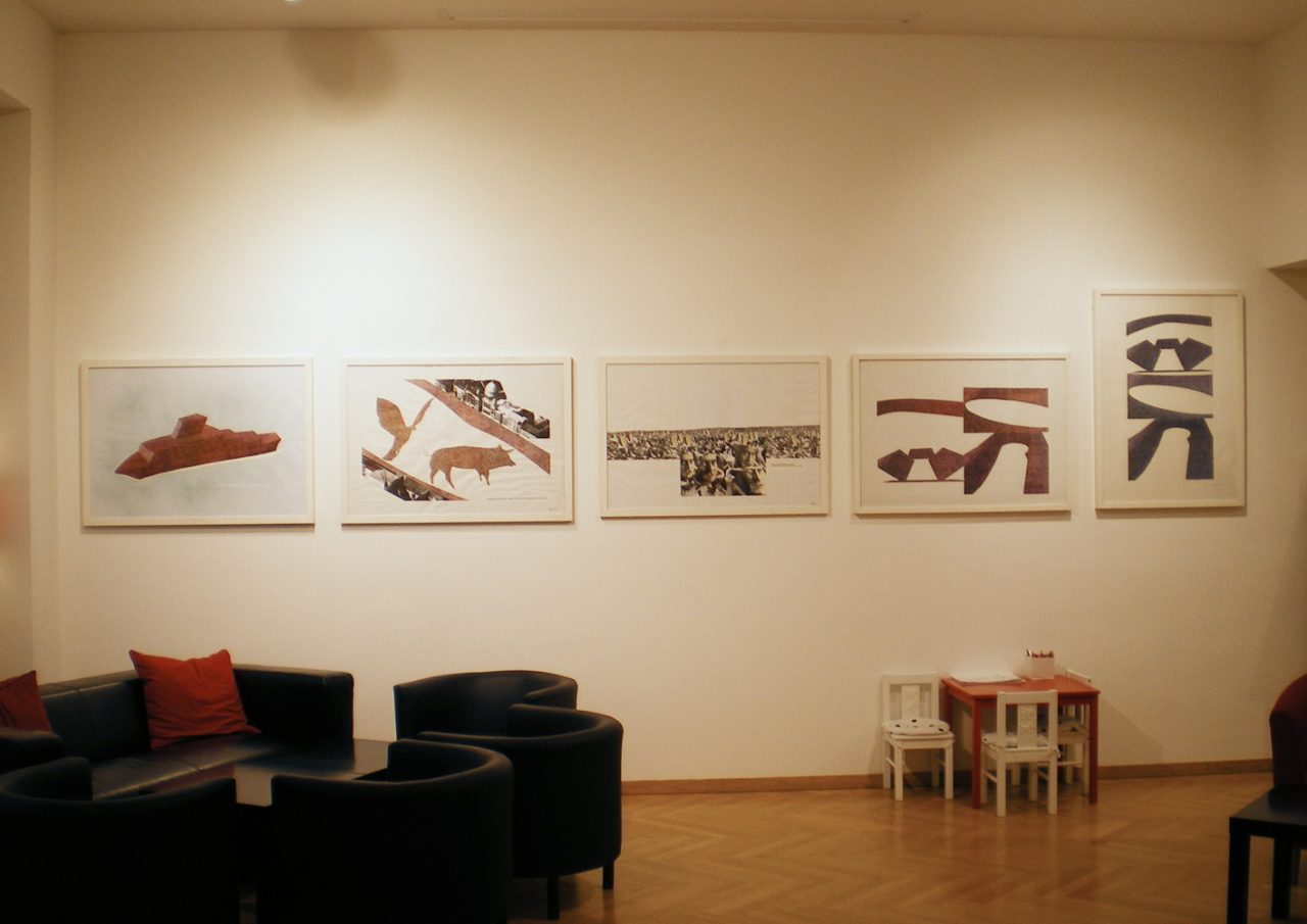 Menschenteppichknoten. Robert Musil Literatur Museum Klagenfurt.