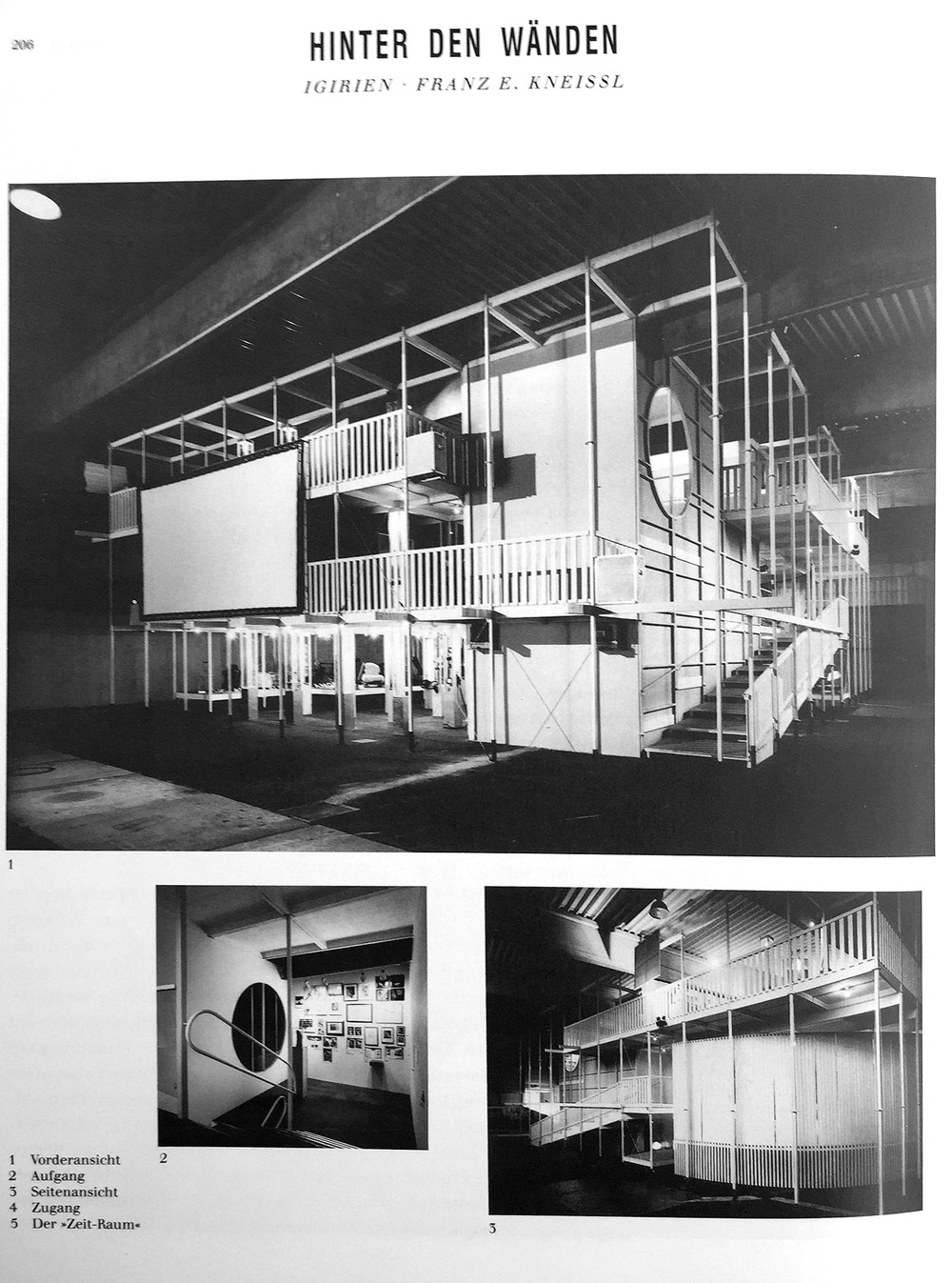 76. »Hinter den Wänden« Ausstellung Langenlois, NÖ